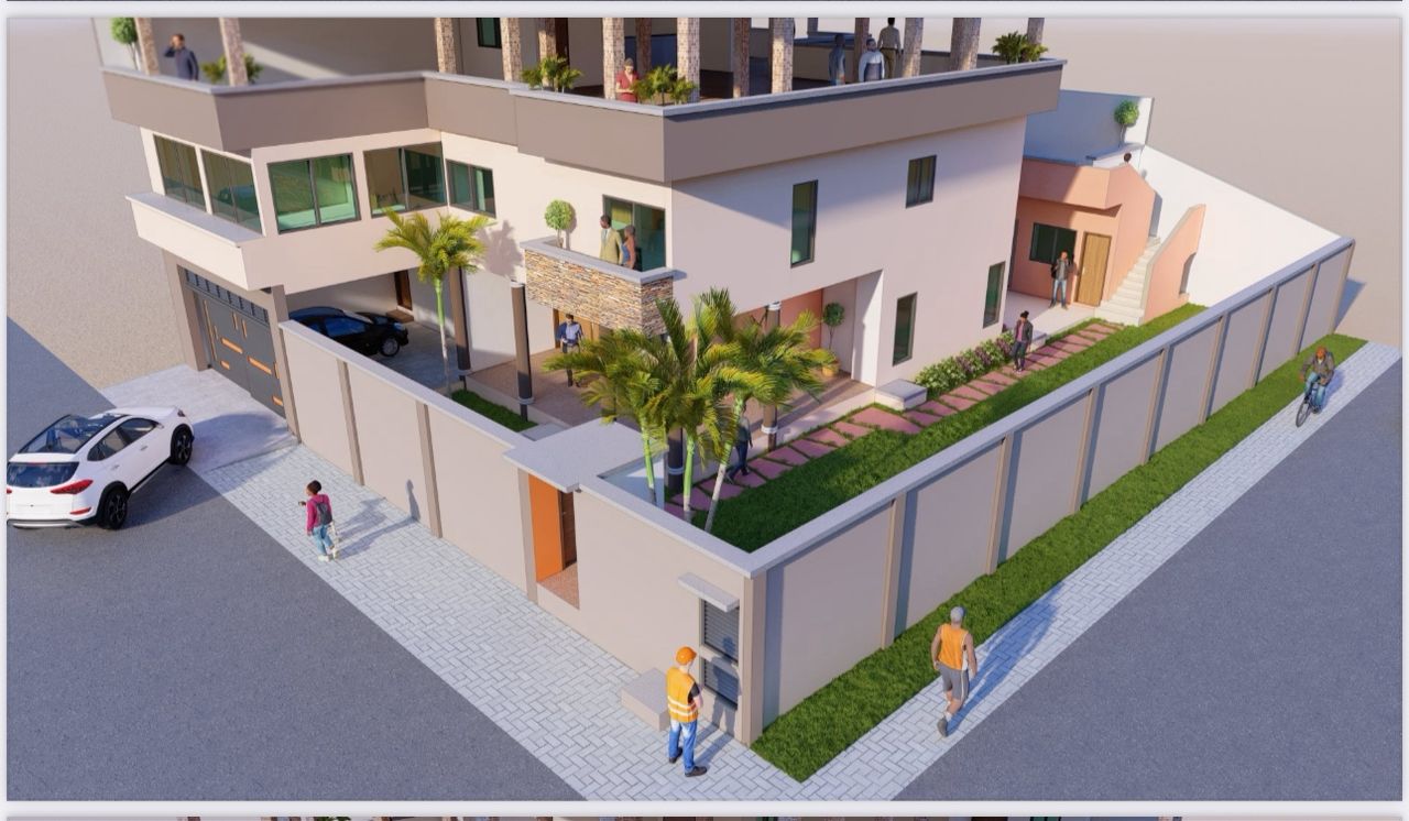 EN VENTE : TRIPLEX DE 9 PIÈCES À BASSAM